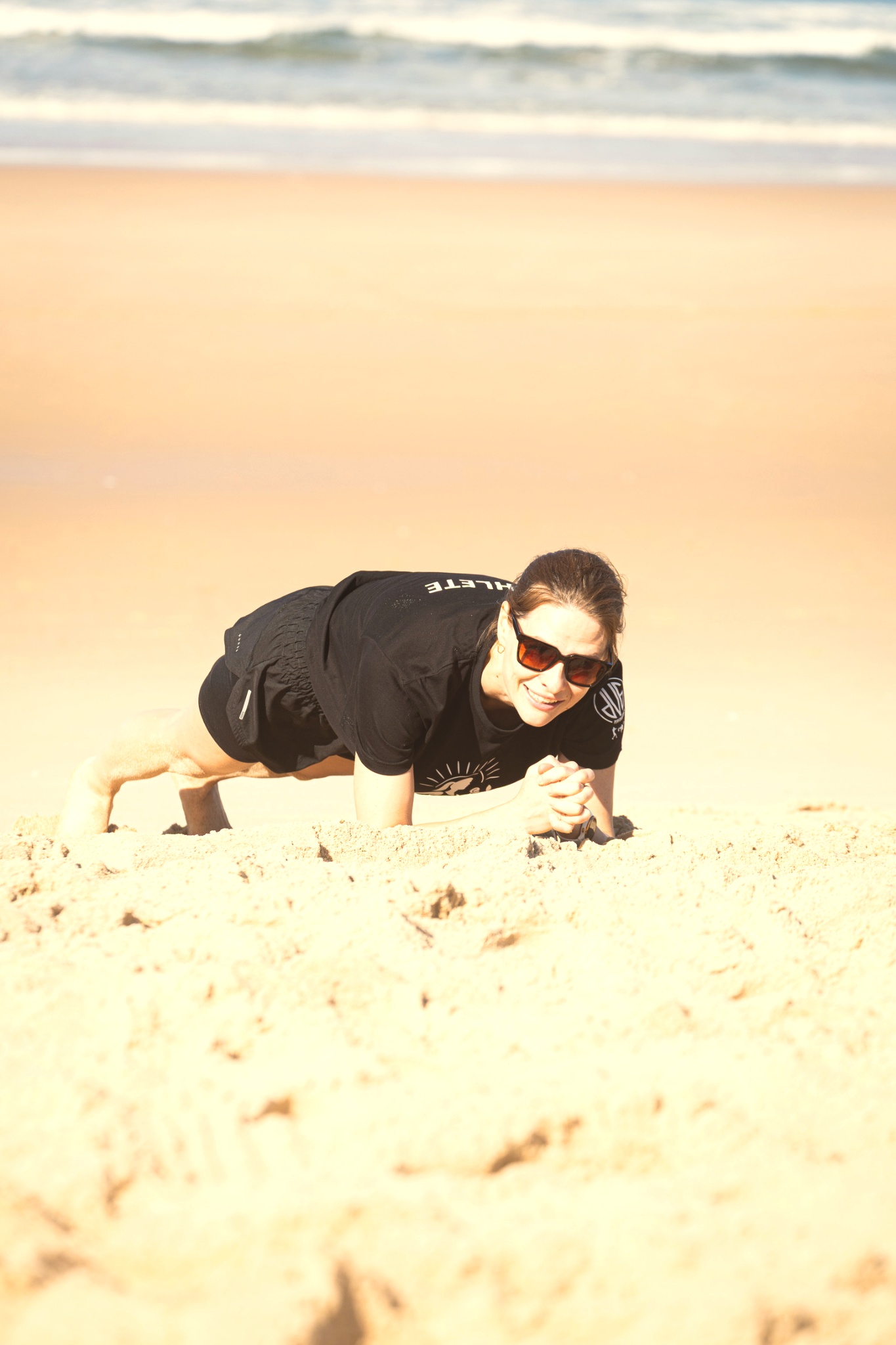 Training am Strand